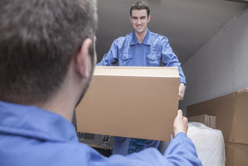 Customer beginning a storage booking at Southall Storage