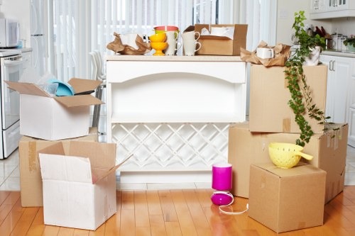 Professional movers handling a compact relocation in Southall