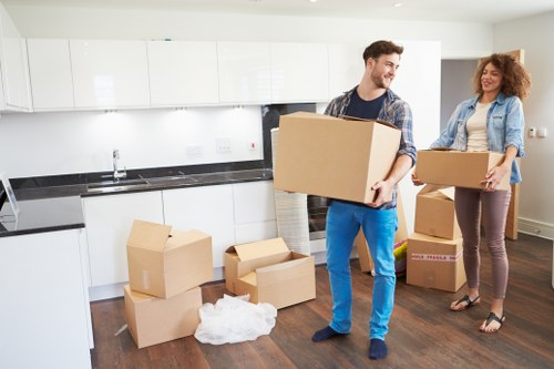 Off-site archive storage for business files in Southall