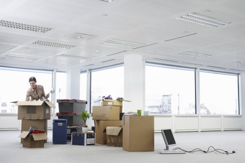 Secure and organized Southall self storage environment